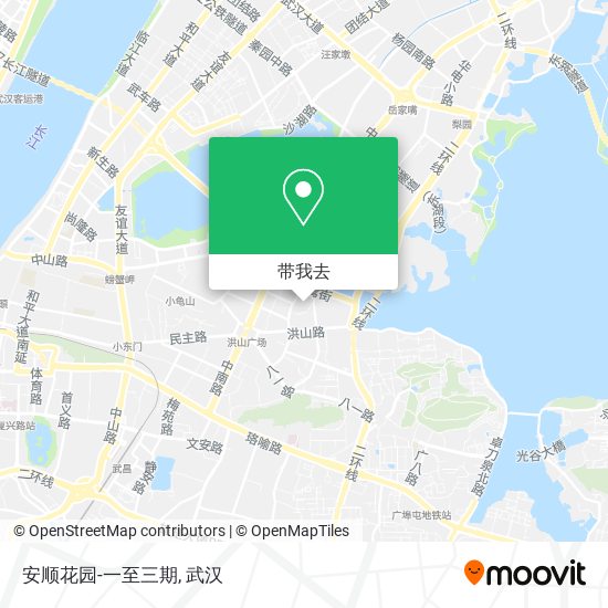 安顺花园-一至三期地图
