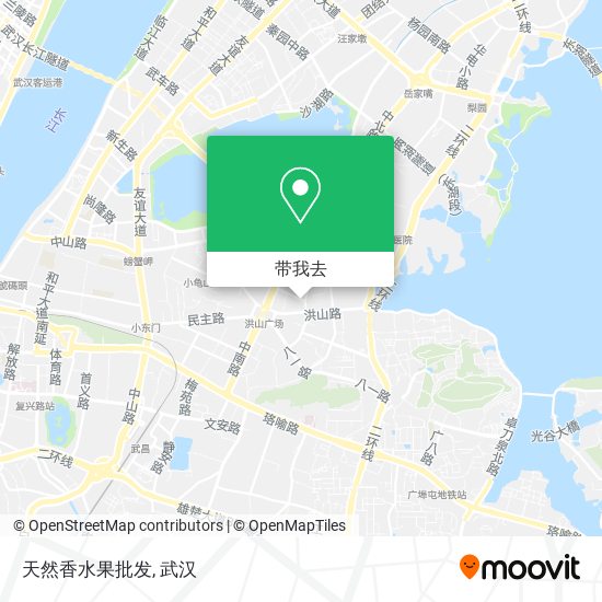 天然香水果批发地图