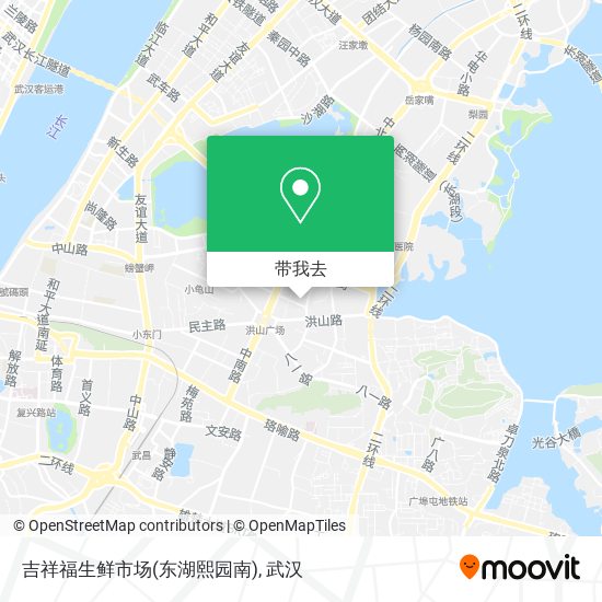 吉祥福生鲜市场(东湖熙园南)地图