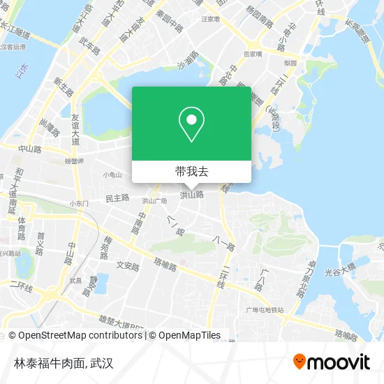 林泰福牛肉面地图