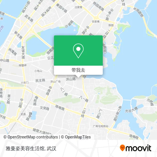 雅曼姿美容生活馆地图