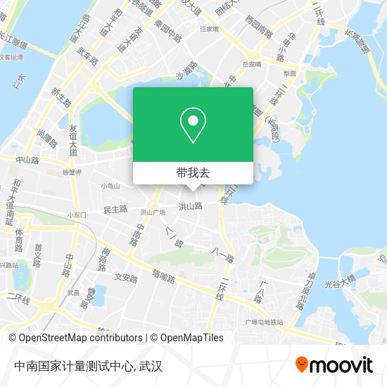中南国家计量测试中心地图