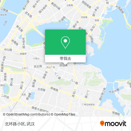 北环路小区地图