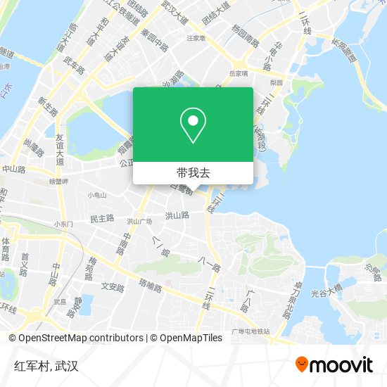红军村地图