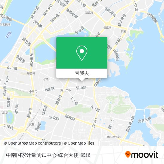 中南国家计量测试中心-综合大楼地图