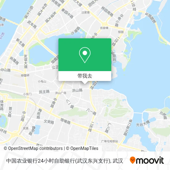中国农业银行24小时自助银行(武汉东兴支行)地图