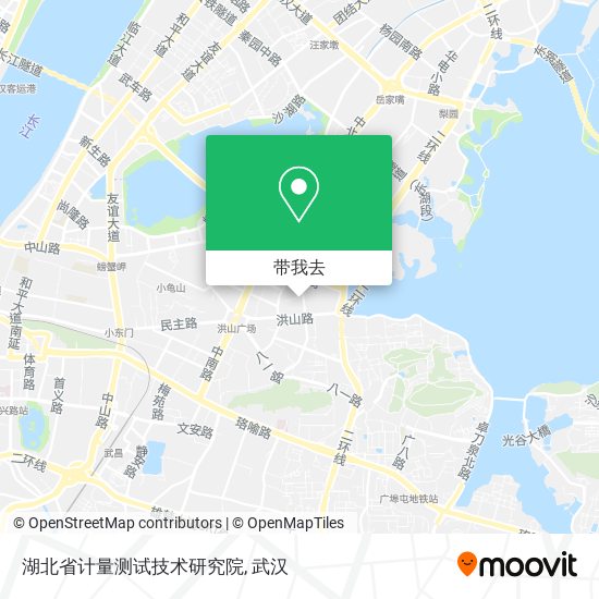 湖北省计量测试技术研究院地图