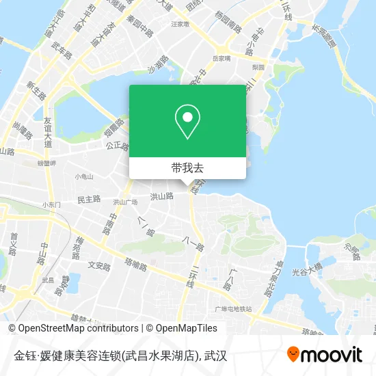 金钰·媛健康美容连锁(武昌水果湖店)地图
