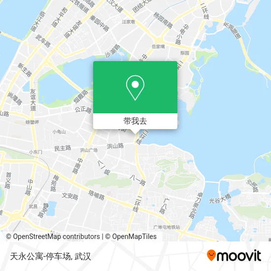 天永公寓-停车场地图