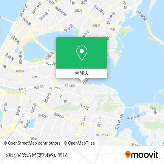 湖北省信访局(惠明路)地图