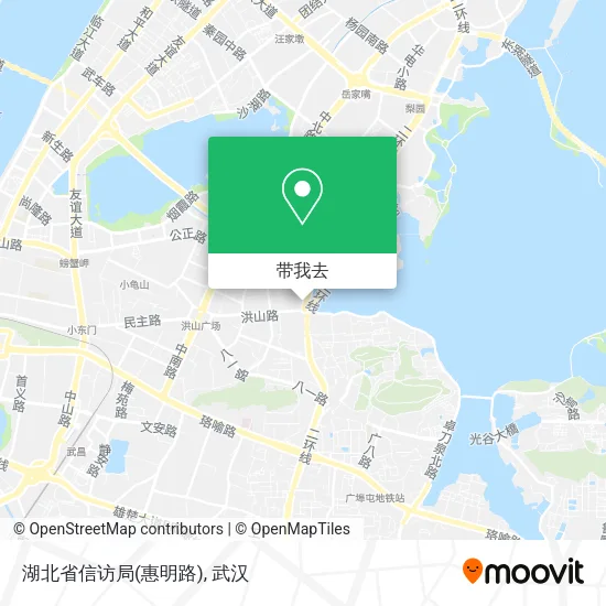 湖北省信访局(惠明路)地图
