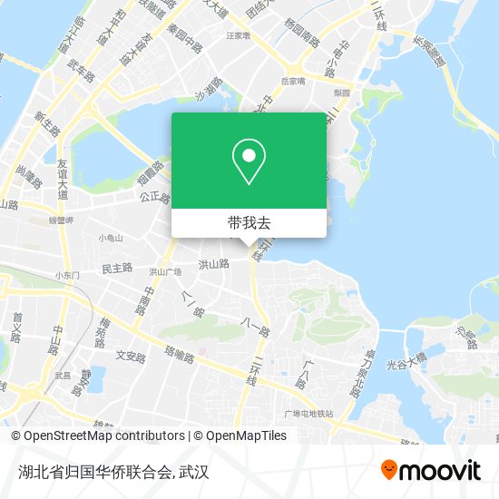湖北省归国华侨联合会地图