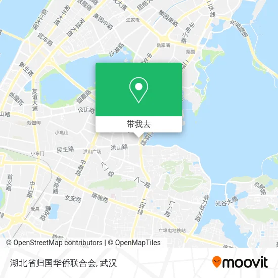 湖北省归国华侨联合会地图