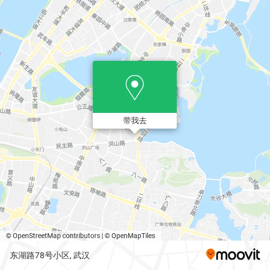 东湖路78号小区地图