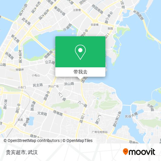 贵宾超市地图