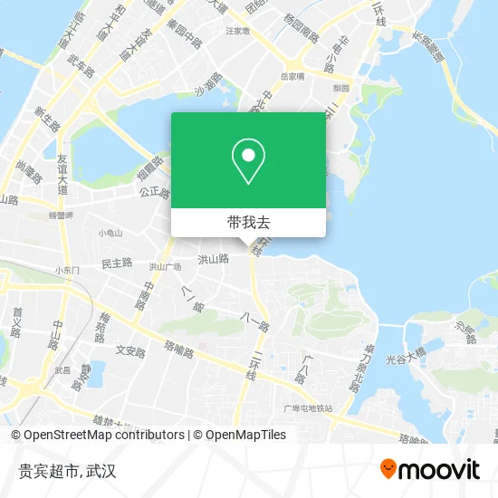 贵宾超市地图