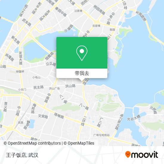王子饭店地图