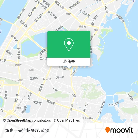游宴一品淮扬餐厅地图