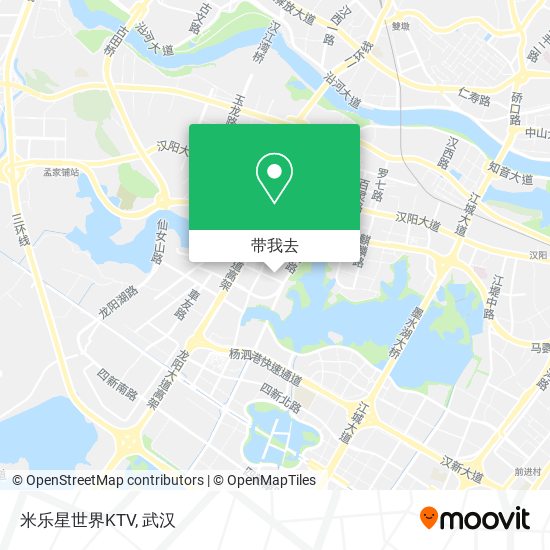 米乐星世界KTV地图