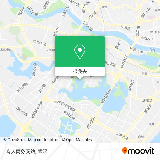 鸣人商务宾馆地图