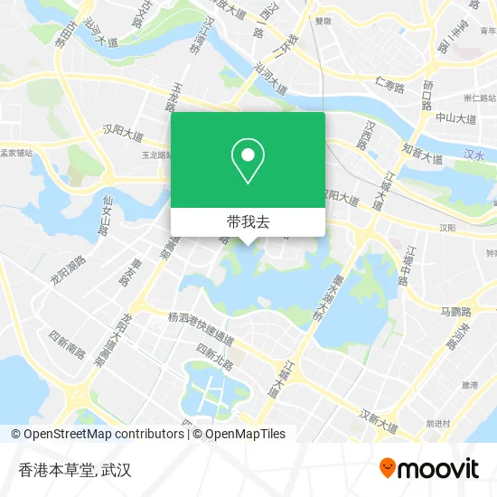 香港本草堂地图