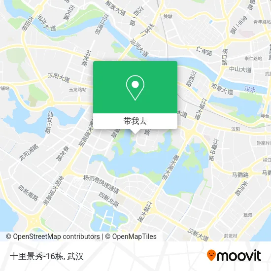 十里景秀-16栋地图