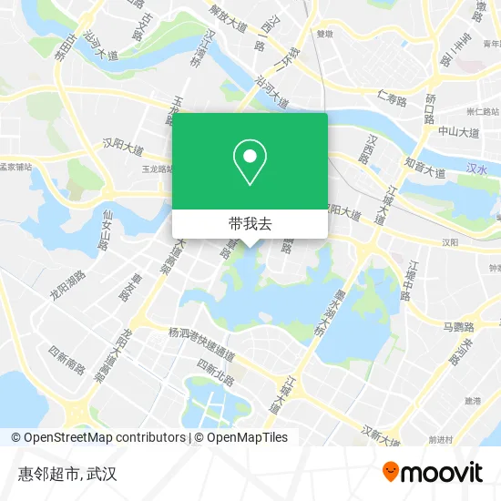 惠邻超市地图