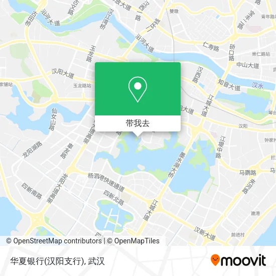 华夏银行(汉阳支行)地图