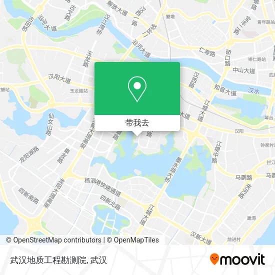 武汉地质工程勘测院地图
