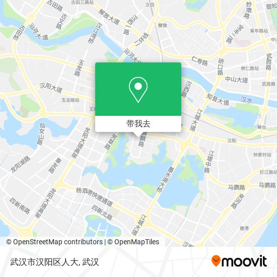 武汉市汉阳区人大地图