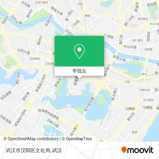 武汉市汉阳区文化局地图