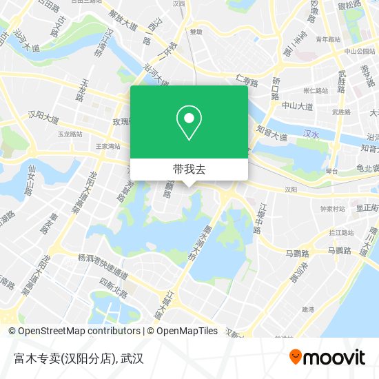 富木专卖(汉阳分店)地图