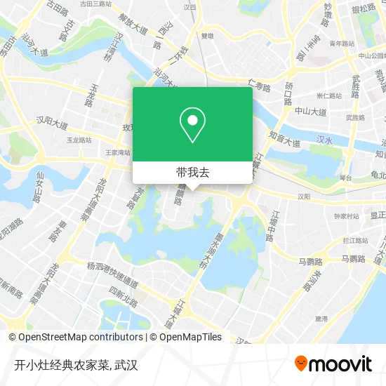开小灶经典农家菜地图
