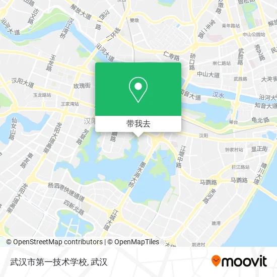 武汉市第一技术学校地图
