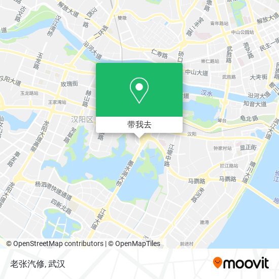 老张汽修地图