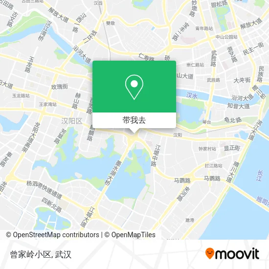 曾家岭小区地图