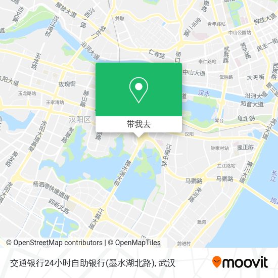 交通银行24小时自助银行(墨水湖北路)地图