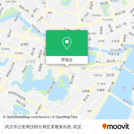 武汉市公安局汉阳分局五里墩派出所地图