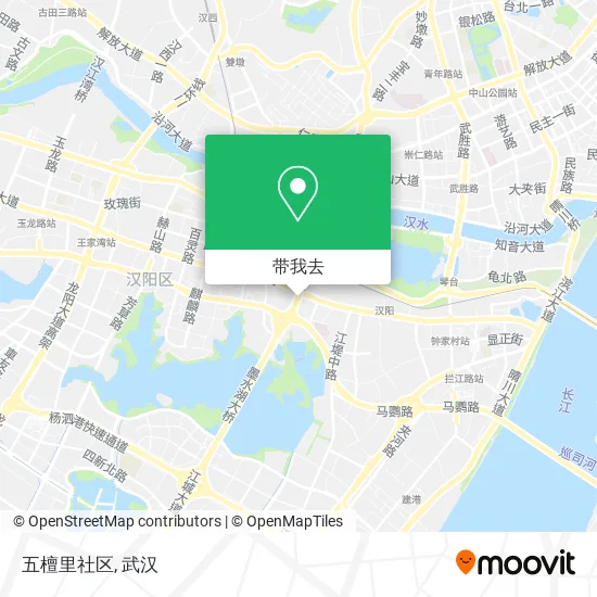 五檀里社区地图