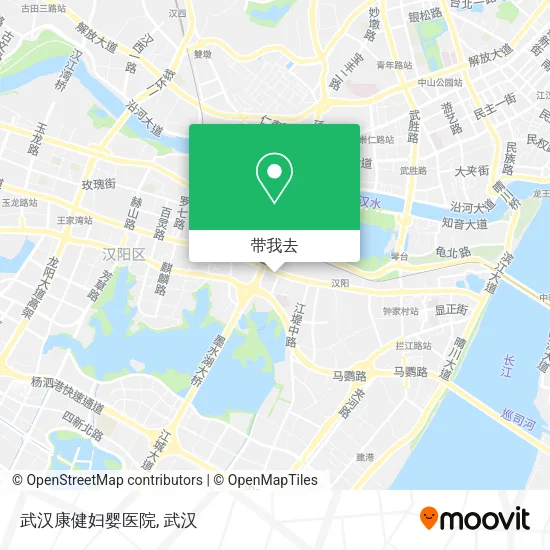 武汉康健妇婴医院地图