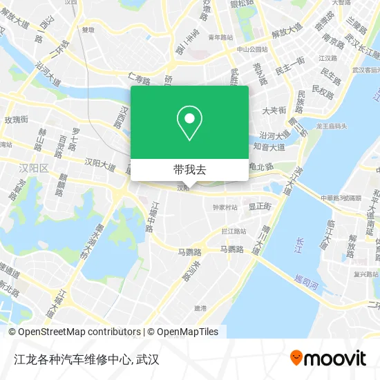 江龙各种汽车维修中心地图