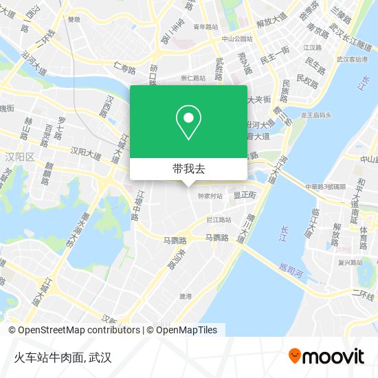 火车站牛肉面地图