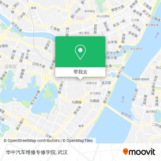 华中汽车维修专修学院地图