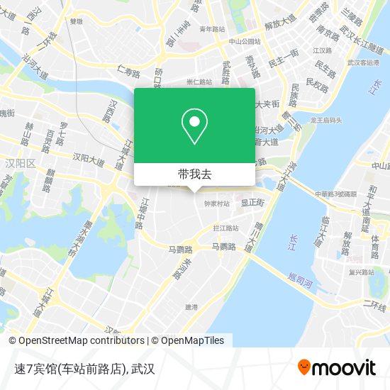 速7宾馆(车站前路店)地图