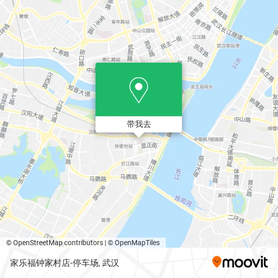 家乐福钟家村店-停车场地图