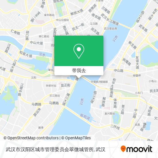 武汉市汉阳区城市管理委员会翠微城管所地图