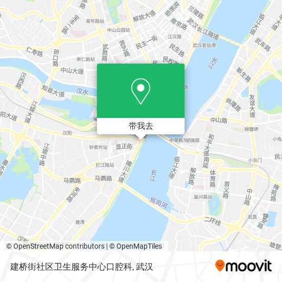 建桥街社区卫生服务中心口腔科地图