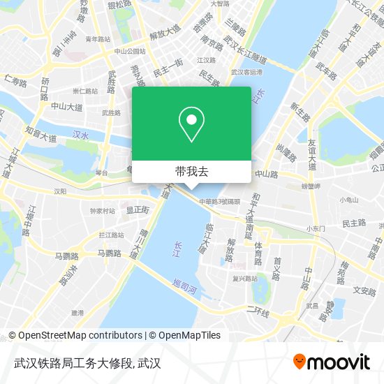 武汉铁路局工务大修段地图