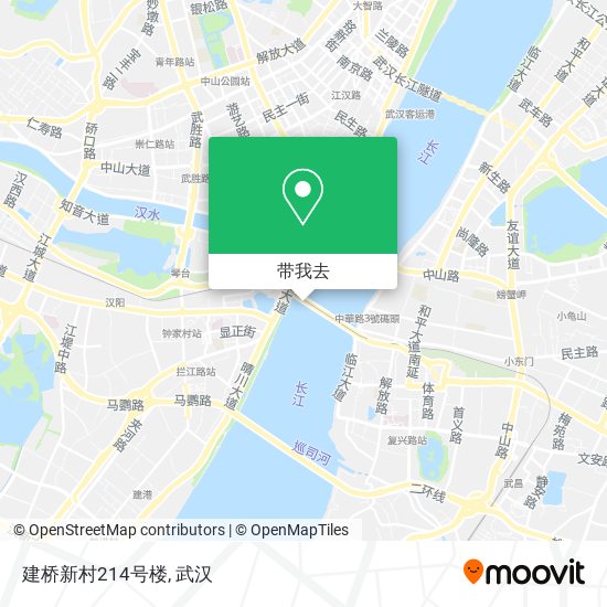 建桥新村214号楼地图