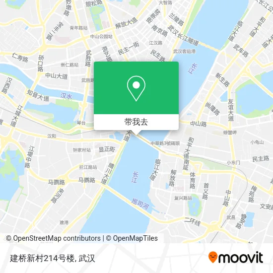 建桥新村214号楼地图